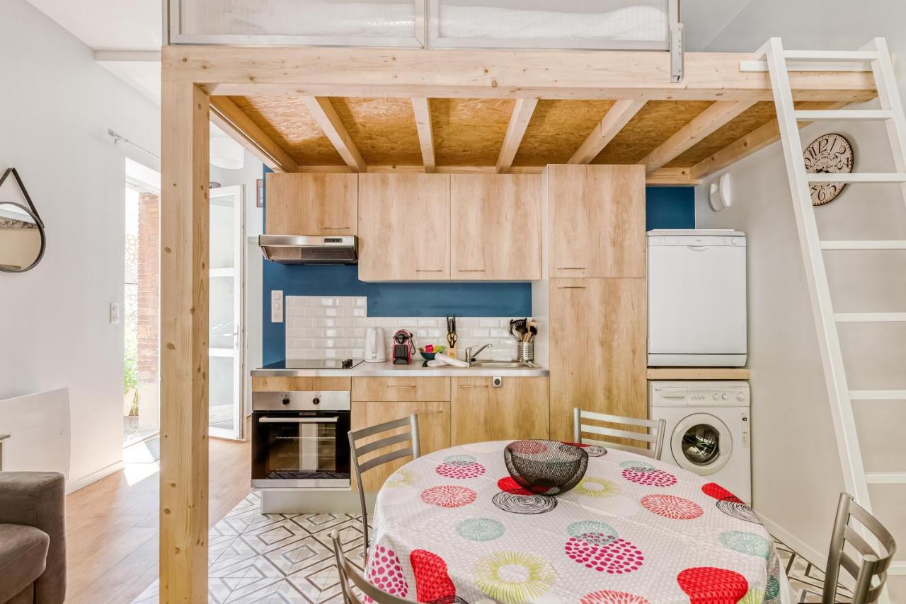 Ferienwohnung Moana - Petit Cocon Situe Quartier Republique Nantes Exterior foto